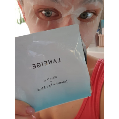 Laneige Интенсивная отбеливающая маска для кожи вокруг глаз White Dew Intensive Eye Mask (10 мл)